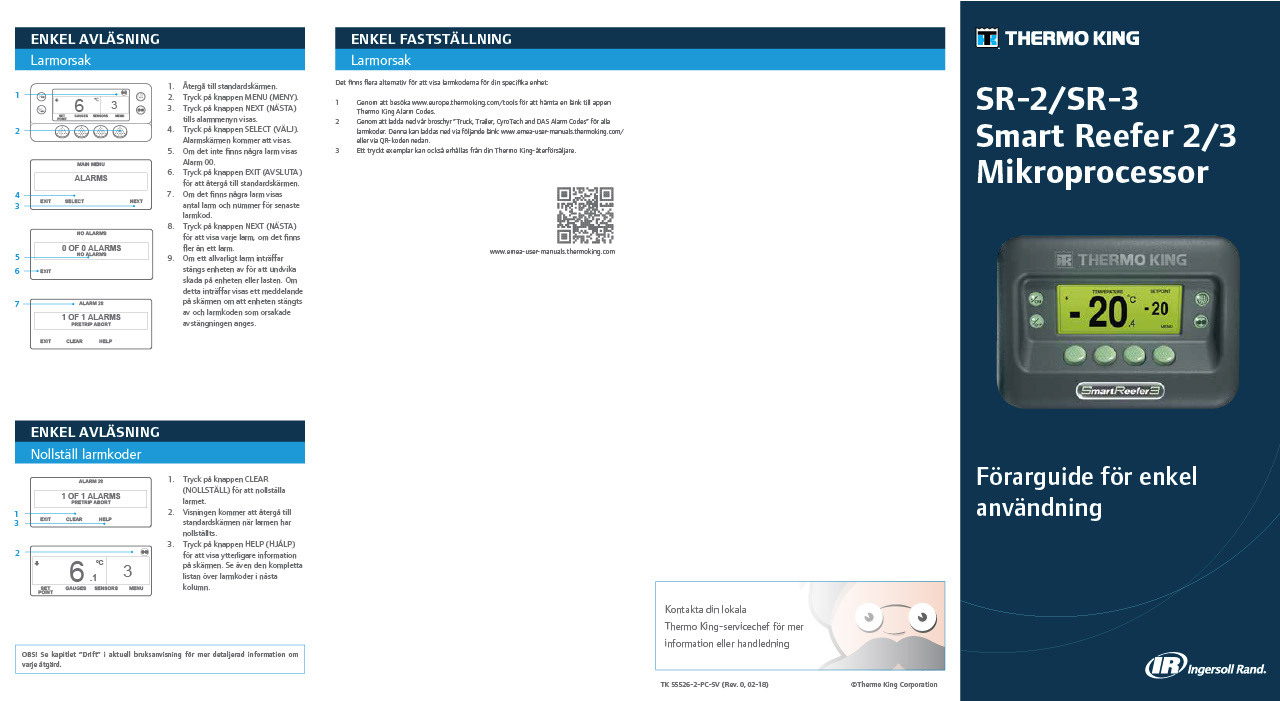 Trailer Single-Temperature Drivrutinsguide