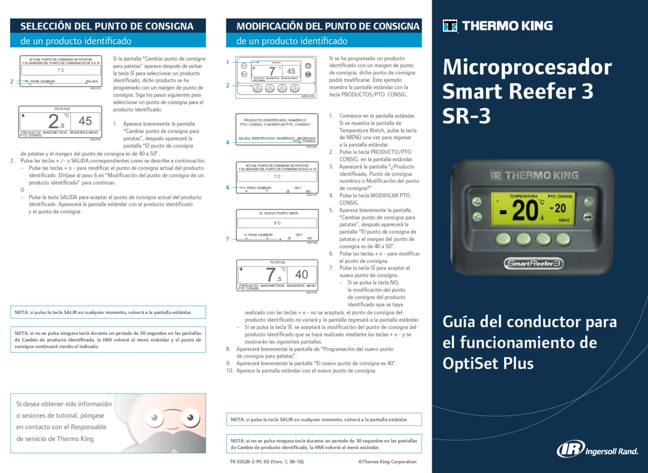 Guía del conductor de las unidades para remolque equipadas con OptiSet