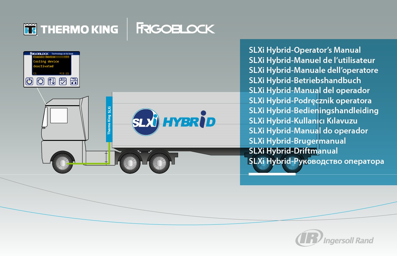 Manual del operador SLX Hybrid