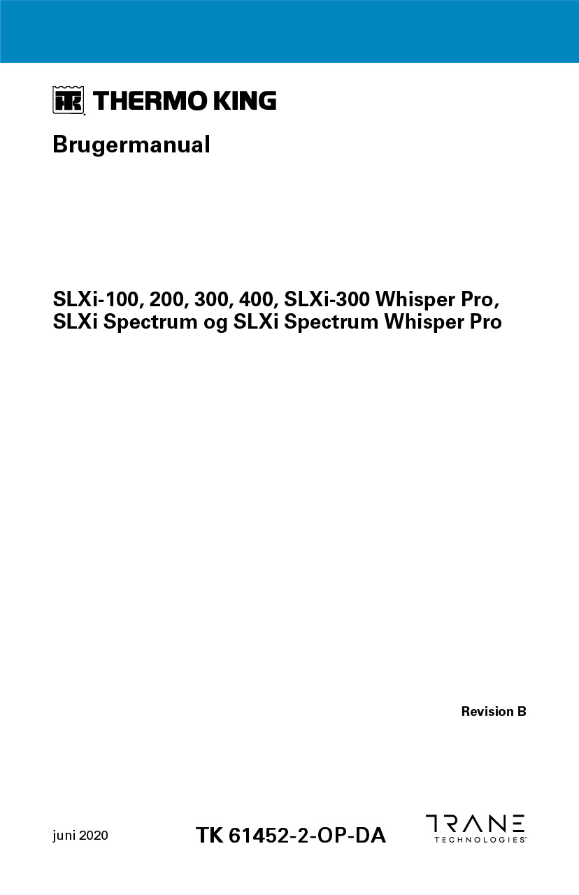 SLXi Brugermanual 2020