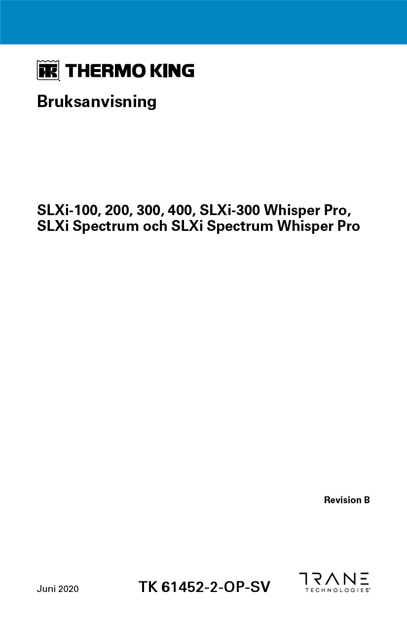 SLXi Driftmanual 2020