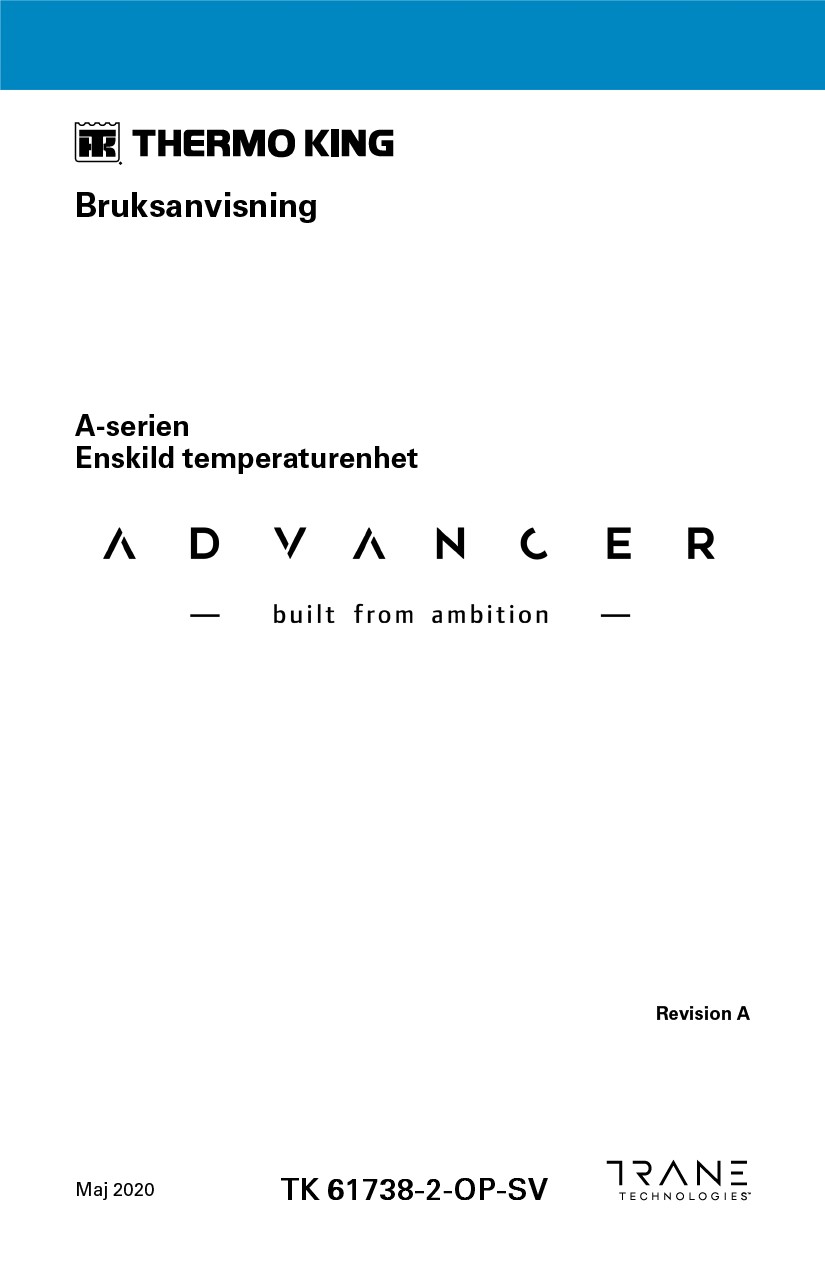 Advancer Driftmanual 2020