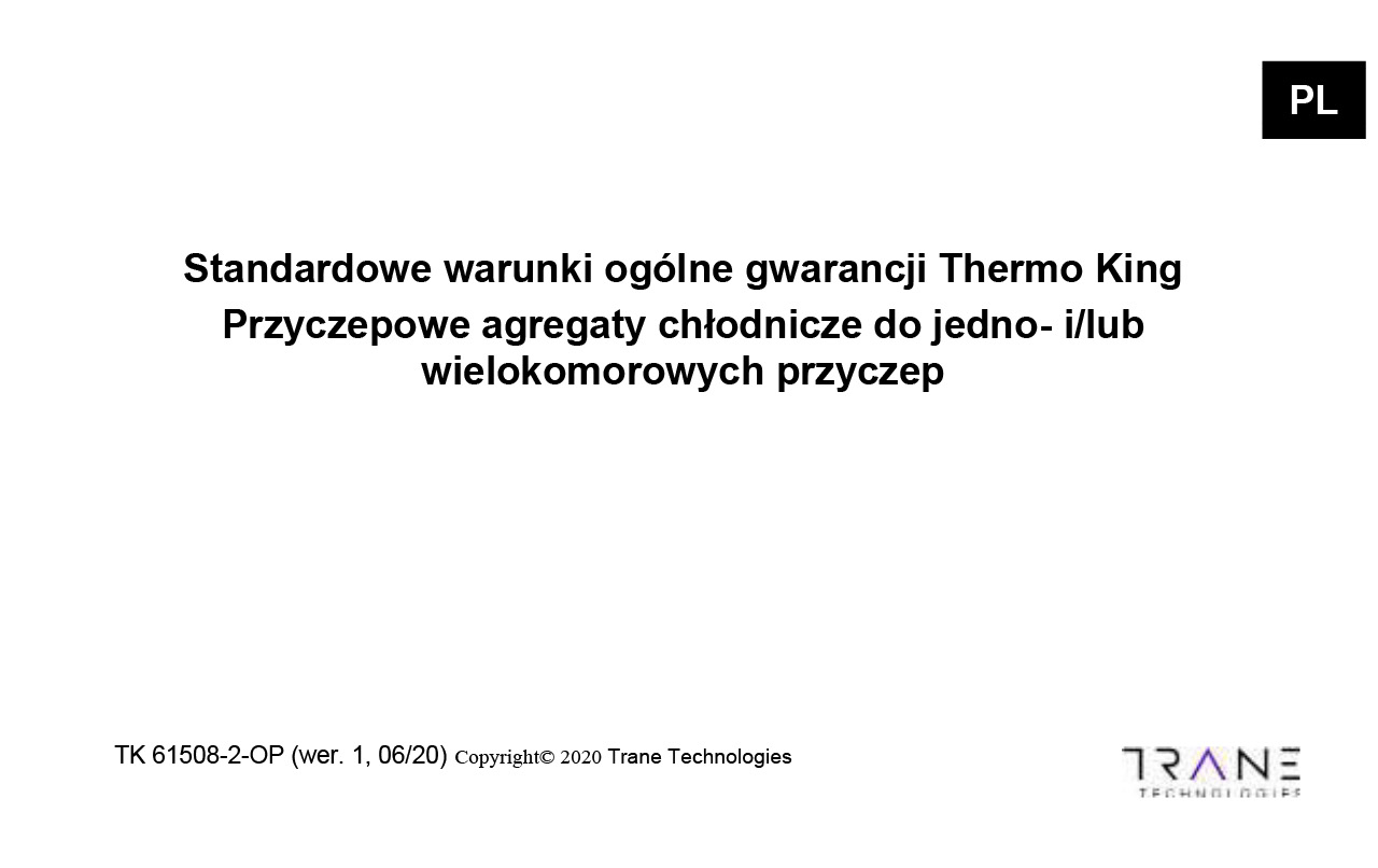 KARTA GWARANCYJNA SLXi