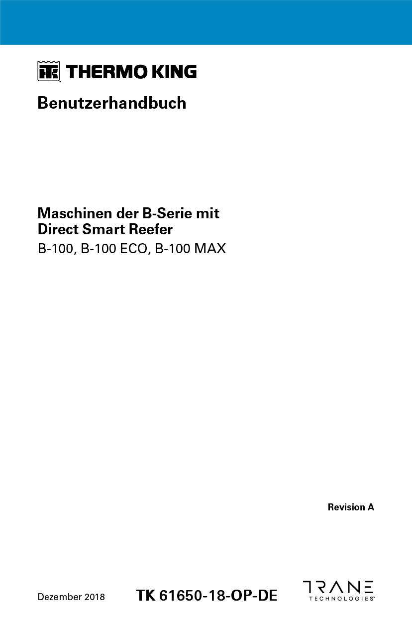 B-Serie Benutzerhandbuch