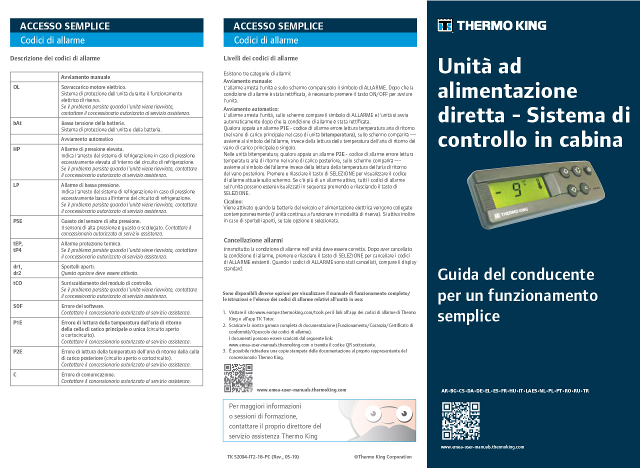 Guida del conducente DSR-III
