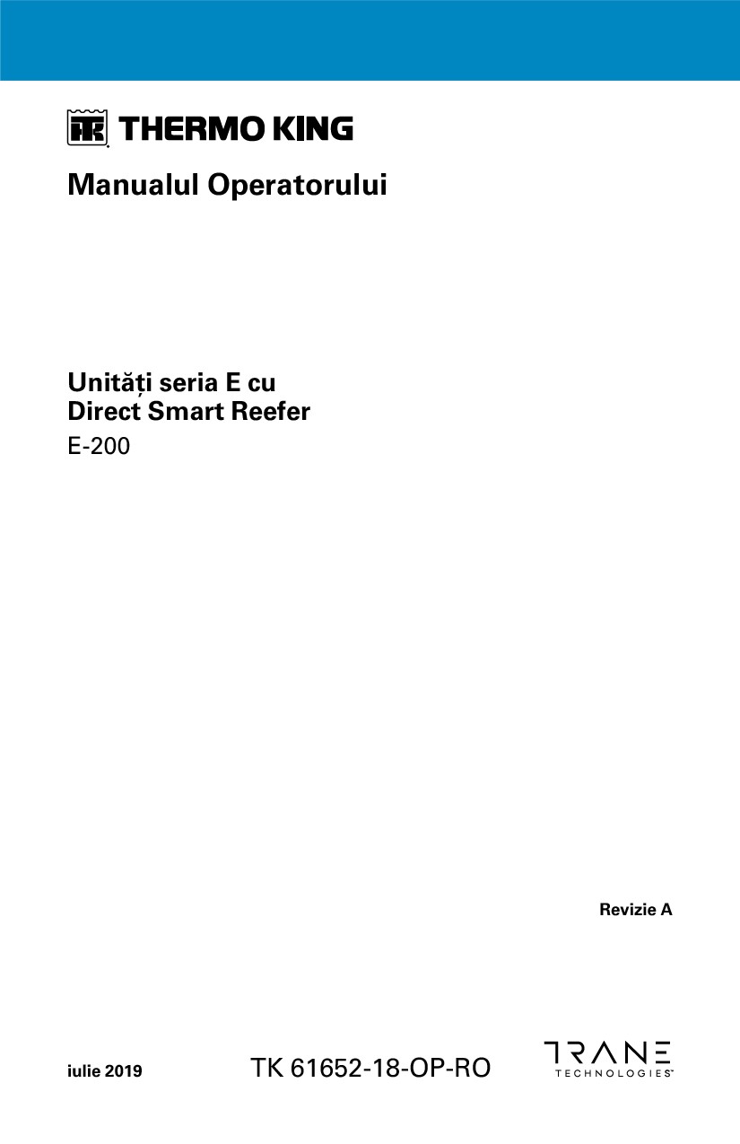 Unități seria E cu DSR 2019