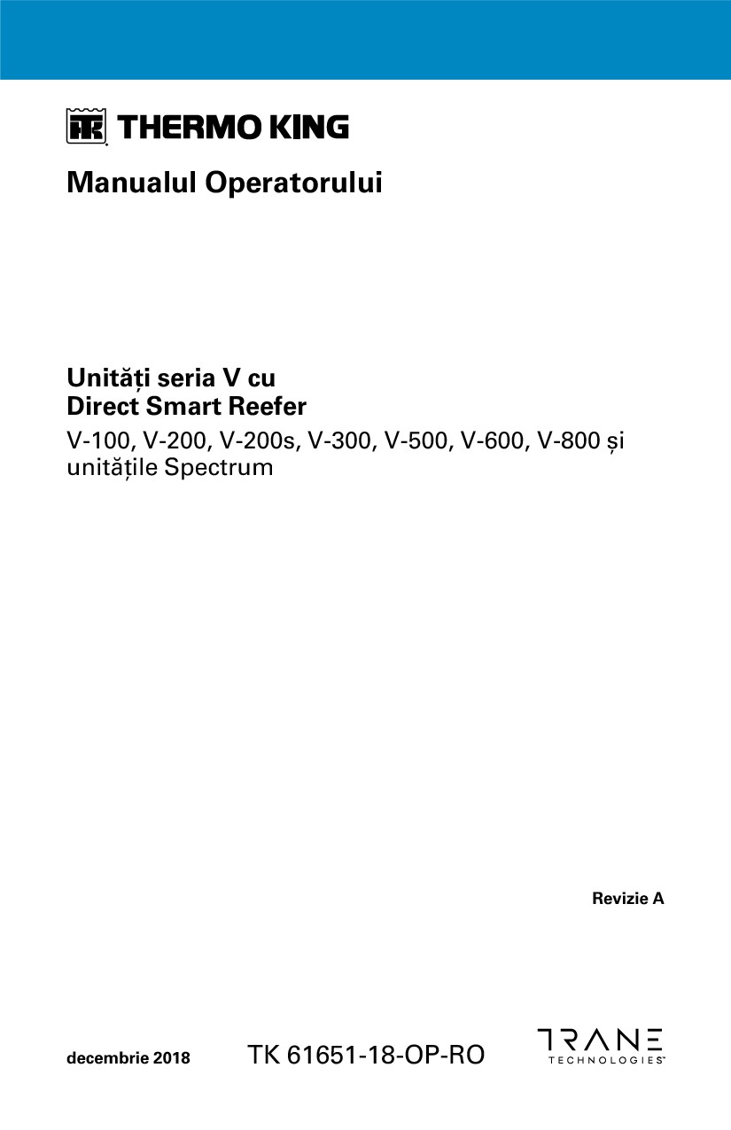 Manualul proprietarului V-Series