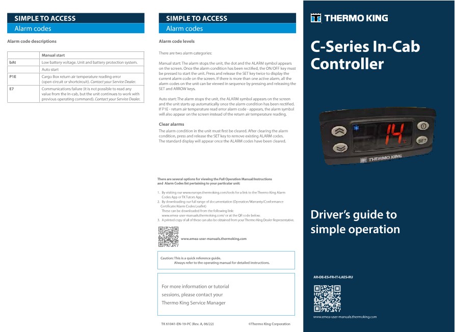 C-Series Driver's Guide Rev. A