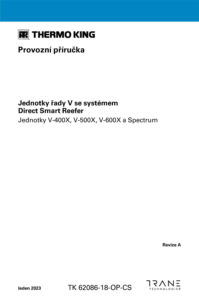 Jednotky řady V se systémem Direct Smart Reefer