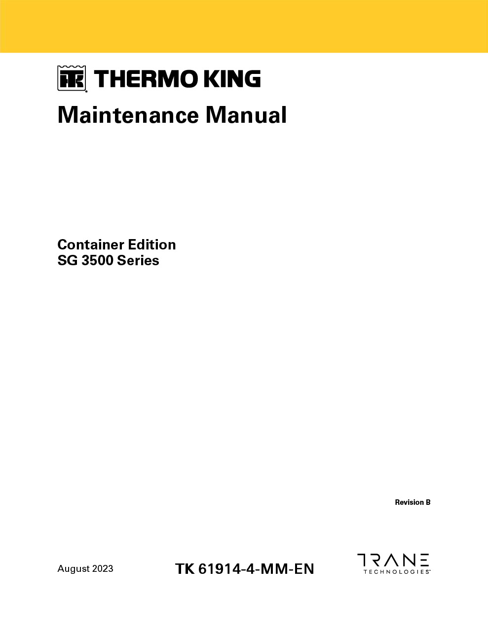 Container EditionSG 3500 Series 08-2023