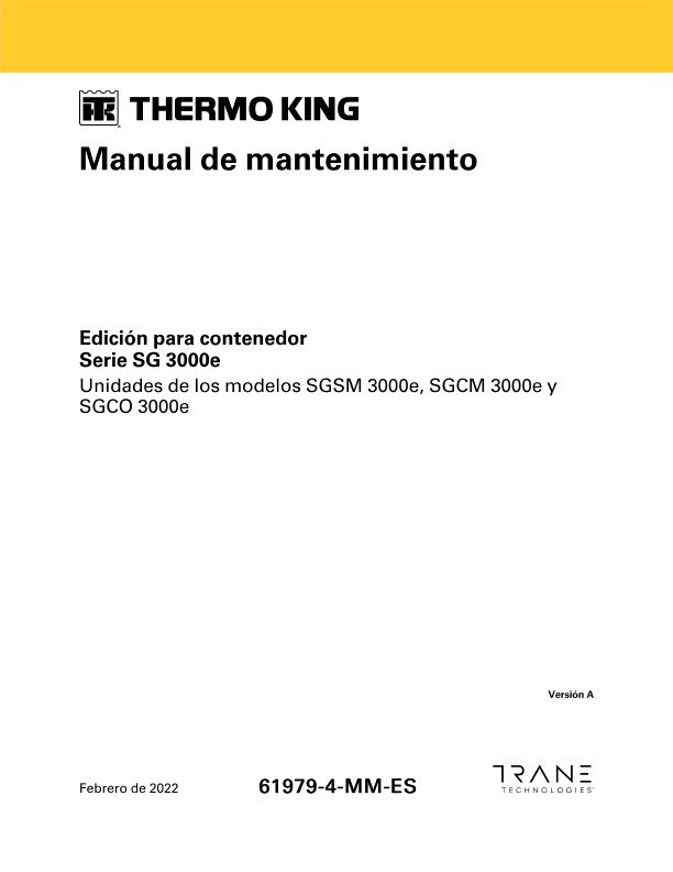 Edición para contenedor Serie SG 3000e 02-2022
